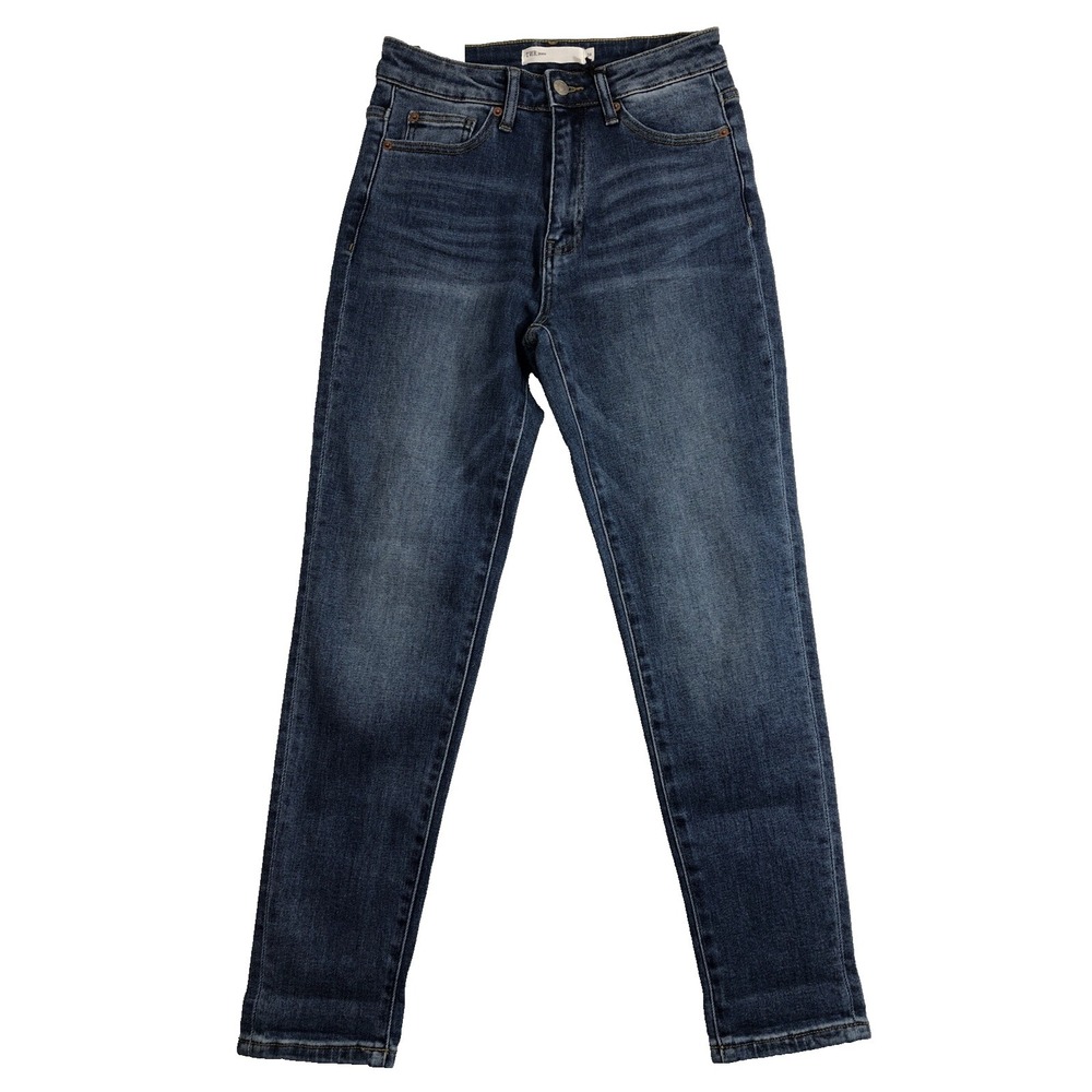 TNR Jeans Women's‎ Size 24 Denim Blue High Rise Girlfriend (26x26) NWT